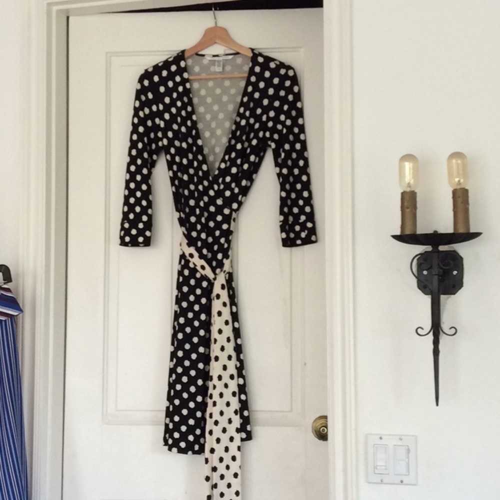 Diane von Furstenberg silk wrap dress